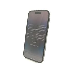 【中古】Apple SoftBank 【SIMフリー】 iPhone 14 Pro 512GB スペースブラック MQ1L3J/A【大阪本店】保証期間１ヶ月【ランクC】