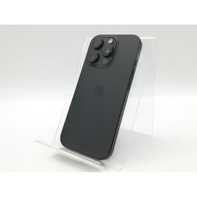 【中古】Apple 国内版 【SIMフリー】 iPhone 16 Pro 256GB ブラックチタニウム MYN03J/A【DS秋葉】保証期間１ヶ月【ランクC】