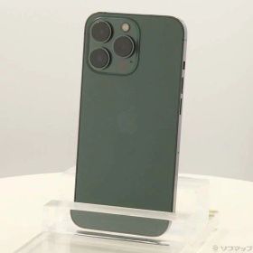 【中古】Apple(アップル) iPhone13 Pro 128GB アルパイングリーン MNDX3J／A SIMフリー 【377-ud】