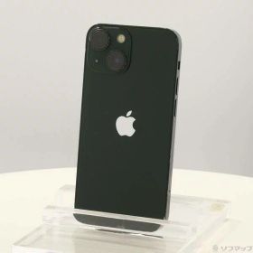 【中古】Apple(アップル) iPhone13 mini 128GB グリーン MNFC3J／A SIMフリー 【276-ud】
