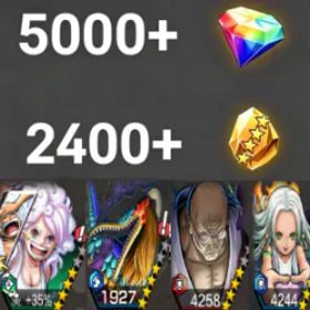 ワンピースバウンティラッシュ Bonney+MarcusMars+Nusjuro+S-Snake💎5000+✨2400+