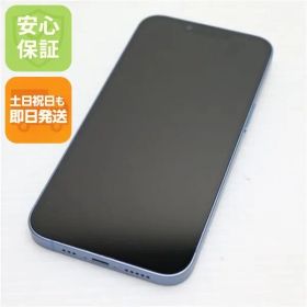 超美品 SIMフリー iPhone14 128GB ブルー スマホ 土日祝発送 即日発送