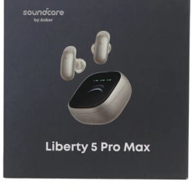【Anker】【未使用品】アンカー『完全ワイヤレスイヤホン / Soundcore Liberty 5 Pro Max / シャンパンゴールド』D1204NB1 オーディオ 1週間保証【中古】