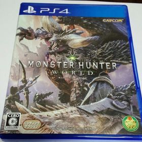 プレイステーション4(PlayStation4)のモンスターハンターワールド初回限定盤 美品(家庭用ゲームソフト)