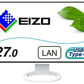 EIZO｜エイゾー USB-C接続 PCモニター FlexScan ホワイト EV2795-WT [27型 /WQHD(2560×1440） /ワイド]