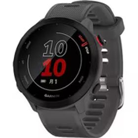 ガーミン GARMIN ForeAthlete 55 Grey (フォアアスリート 55 グレー) 42mm シリコンバンド GPSランニングウォッチ 010-02562-43