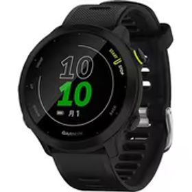 ガーミン GARMIN ForeAthlete 55 Black (フォアアスリート 55 ブラック) 42mm シリコンバンド GPSランニングウォッチ 010-02562-40