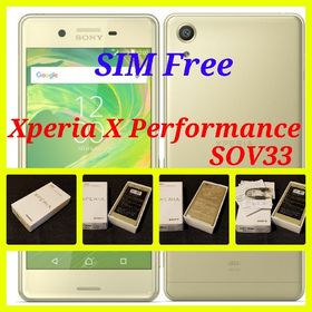 ソニー(SONY)の【SIMフリー/新品未使用】au Xperia X Performance(スマートフォン本体)