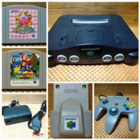 Nintendo 旧世代ゲーム機本体 NINTENDO 64 クリアブルー