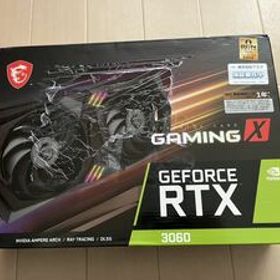 GeForce RTX 3060 GAMING X 12G 新品 69,800円 中古 | ネット最安値の 