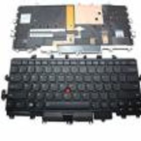 レノボ New Genuine Keyboard for Lenovo Thinkpad X1 Yoga 20FQ20FR US Backlit Keyboard with Frame SN20H34951 送料無料