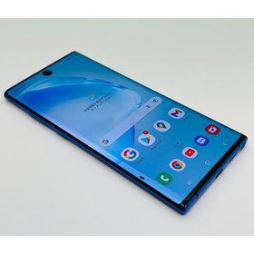 未開封品 Galaxy Note10+ オーラブルー 送料無料 SIMフリー シャッター ...