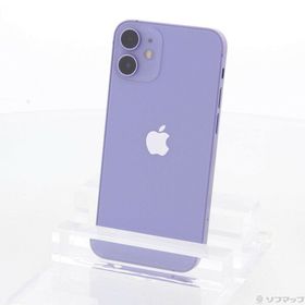 超美品 Apple iPhone 12 mini 256GB Apple Store版 SIMフリー パープル