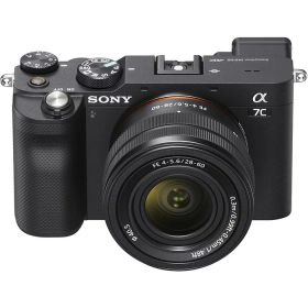 《新品》SONY (ソニー) α7C ズームレンズキット ILCE-7CL ブラック【キャッシュバック￥10,000-対象】【同時購入キャンペーン対象】[ ミラーレス一眼カメラ | デジタル一眼カメラ | デジタルカメラ ]【KK9N0D18P】