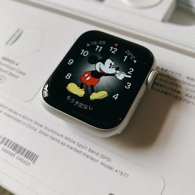 アップルウォッチ(Apple Watch)のApple Watch Series 4 GPSモデル 40mm シルバー(腕時計)