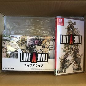 Switch ライブアライブ ビックカメラ限定 ラッピングbox付き(家庭用ゲームソフト)