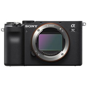 ソニー フルサイズミラーレス一眼カメラ「α7C」ボディ(ブラック) SONY ILCE-7C-B 返品種別A