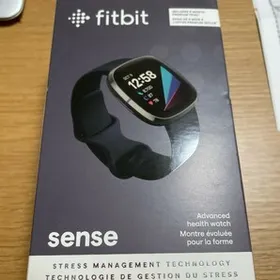 新品未使用.未開封.fitbitsenseスマートウォッチ健康管理キャッシュレス-