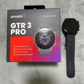 最高の品質 amazfit GTR3 3 PRO アプリ通知 腕時計 ほぼ新品 日本語