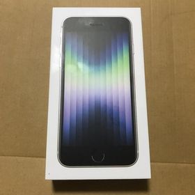 iPhone SE 2022(第3世代) ホワイト 新品 36,888円 中古 36,800円 