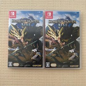 ニンテンドースイッチ(Nintendo Switch)のモンスターハンターライズ 2つセット(家庭用ゲームソフト)