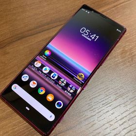 スマートフォン/携帯電話 スマートフォン本体 Xperia 5 レッド 訳あり - greatriverarts.com