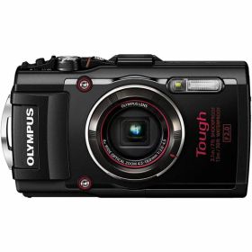 【中古】オリンパス OLYMPUS STYLUS TG-4 Tough ブラック