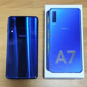 Galaxy A7 64GB ブルー 新品 18,600円 中古 7,199円 | ネット最安値の 