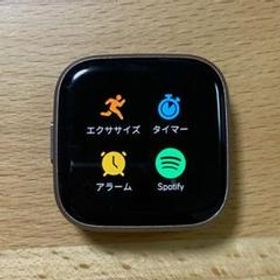 国産セール (中古)Fitbit Fitbit Versa 2 ブラック/カーボン FB507BKBK