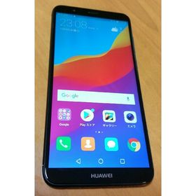 アンドロイド(ANDROID)のHuawei nova lite2 ブラック(スマートフォン本体)
