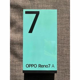 オッポ(OPPO)のOPPO Reno7 A スターリーブラック(スマートフォン本体)