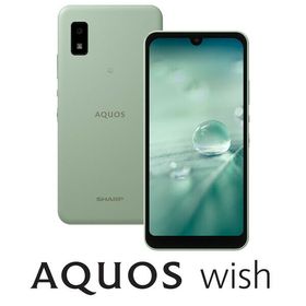 AQUOS wish SIMフリー グリーン 64GB 新品 9,480円 中古 9,500円 