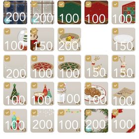 アットホームクリスマス バラ売り | リヴリーアイランドのアカウントデータ、RMTの販売・買取一覧