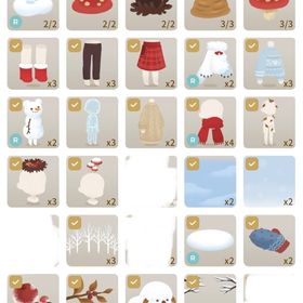 冬の深い森 バラ売り | リヴリーアイランドのアカウントデータ、RMTの販売・買取一覧