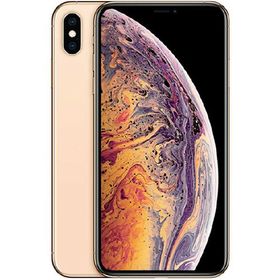 iPhoneXs au ゴールド 三角判定永久保証 - スマートフォン本体