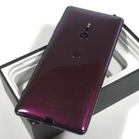 Xperia XZ3 SOV39 au（SIMロック解除済）レッド美品　送料無料 スマートフォン本体 楽天
