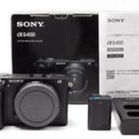 エクルベージュ 【ほぼ新品】ソニー SONY α6400 《ショット数わずか40