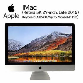 超目玉】 5K 27インチ 【本体のみ】iMac MK462J/A 2015 Late