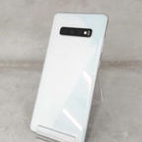 R677 SIMフリー au Galaxy S10+ SCV42 ホワイト美品
