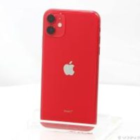 iPhone 11 SIMフリー 256GB レッド 新品 86,000円 中古 35,999円 