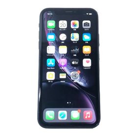 Apple iPhoneXR 64GB ブラック　SIMフリー スマートフォン本体 スマートフォン/携帯電話 家電・スマホ・カメラ 【ギフト】