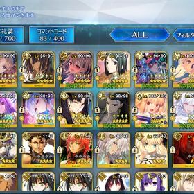 送料無料でお届け FGO ☆4鯖38体 ☆5鯖19体 垢 携帯用ゲームソフト