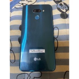 LG K50 スペースブルー(802LG)スマホ(スマートフォン本体)