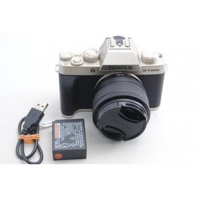 FUJIFILM ミラーレス一眼カメラ X-T200レンズキット シャンパンゴールド X-T200LK-G