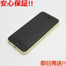 アイフォーン(iPhone)の美品 DoCoMo iPhone5c 32GB イエロー M444(スマートフォン本体)