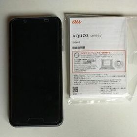 AQUOS sense3 SIMフリー ブラック 中古 7,600円 | ネット最安値の価格 ...