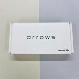 極細繊維クロス 【新品・未使用】arrows We ホワイト 64 GB simフリー