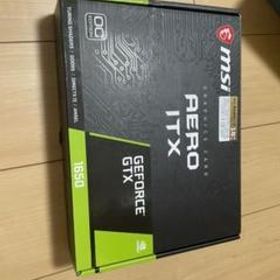 MSI GeForce GTX 1650 AERO ITX 4G 新品¥33,537 中古¥14,300 | 新品