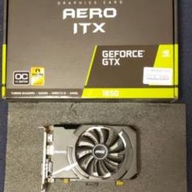 MSI GeForce GTX 1650 AERO ITX 4G 新品¥31,124 中古¥15,000 | 新品