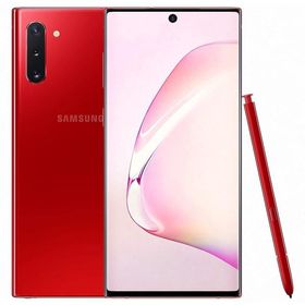 ✓未開封品 Galaxy Note10 5G 限定色レッドSIMフリー韓国版25 | www